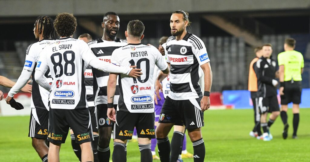 „U” Cluj, victorie uriașă în cursa pentru titlu: a ajuns la un punct de Craiova după 1-0 cu Rapid